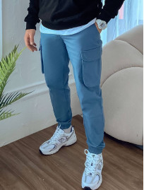 Pantaloni Staff du cargo blue