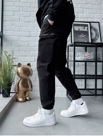 Pantaloni Staff cargo sj black