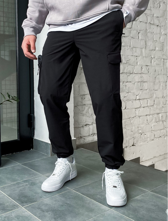 Pantaloni Staff cargo sj2 black