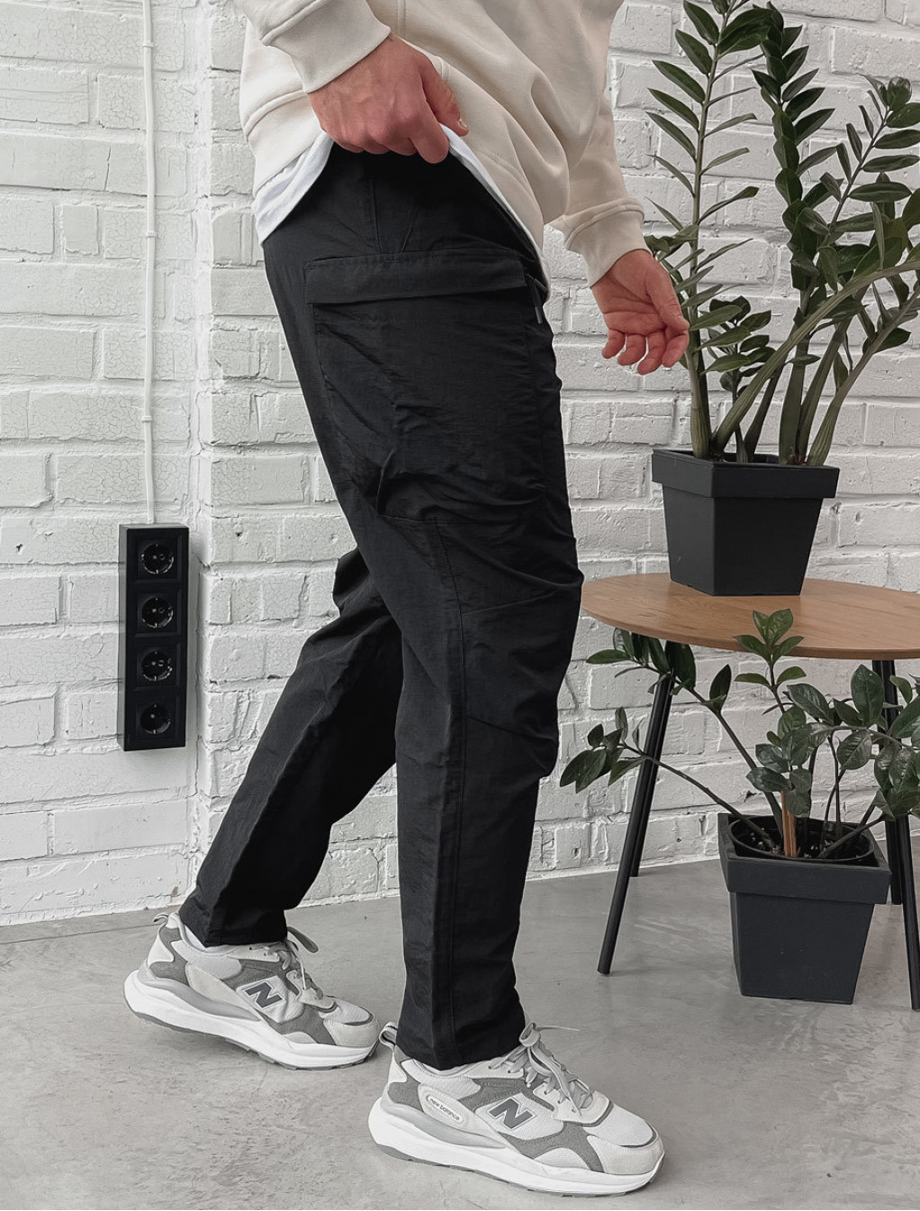 Pantaloni Staff cargo tor black