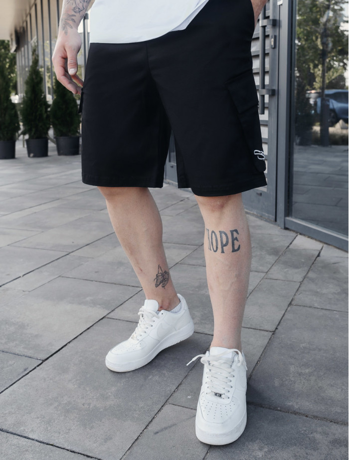 Pantaloni scurți Staff cargo sk black