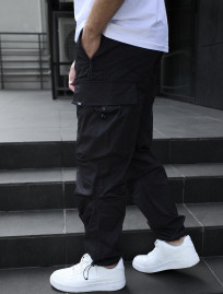 Pantaloni Staff cargo tu black