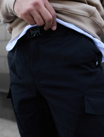 Pantaloni Staff cargo fa black