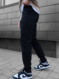 Pantaloni Staff cargo fa black