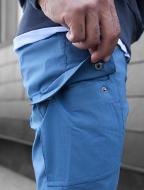 Pantaloni Staff cargo fa blue