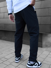 Pantaloni Staff pa spandex black