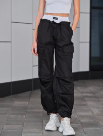 Pantaloni de damă Staff bem cargo black
