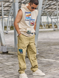 Pantaloni - pantaloni scurți Staff x Curgan și Agregat 