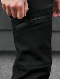 Pantaloni izolați Staff cargo do black fleece