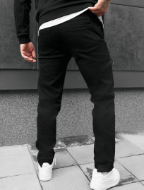 Pantaloni izolați Staff cargo do black fleece