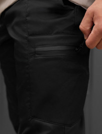 Pantaloni izolați Staff do cargo black fleece