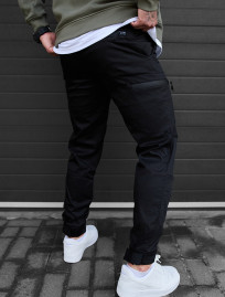 Pantaloni izolați Staff do cargo black fleece