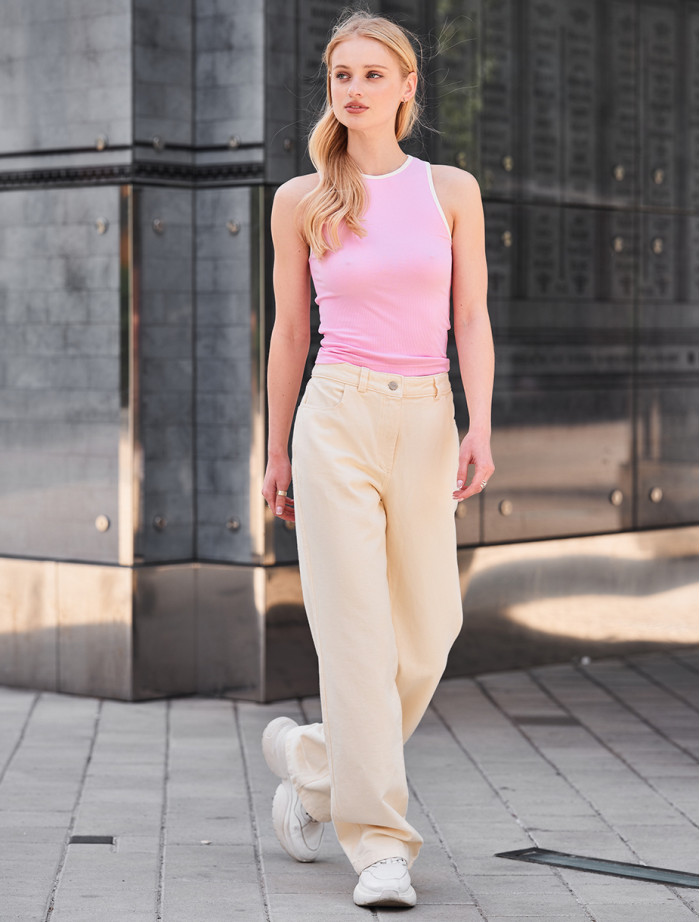 Blugi de damă Staff vin milk baggy