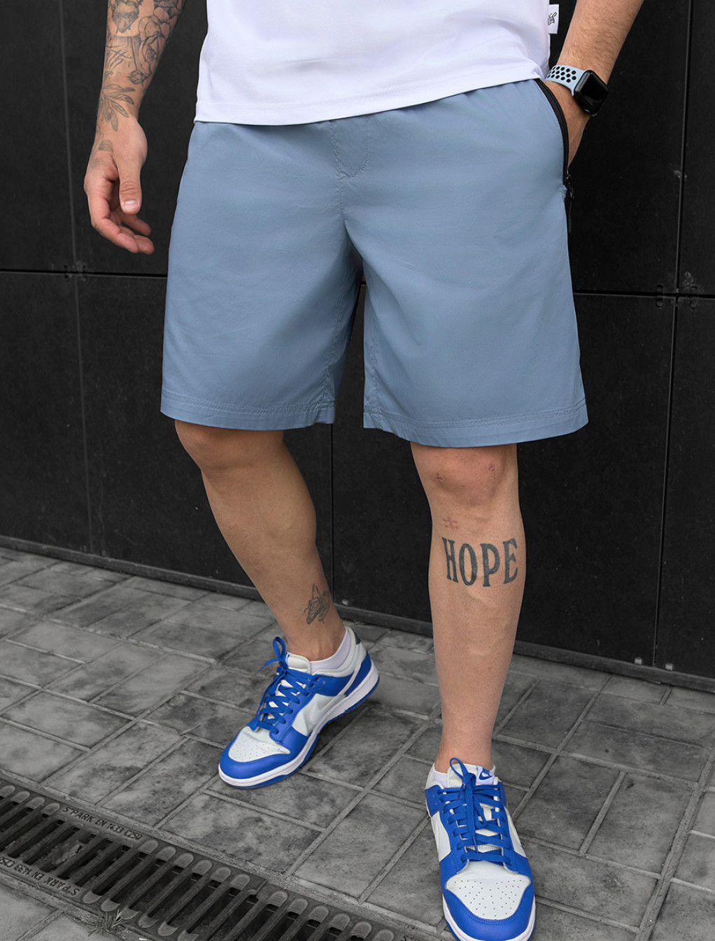 Chinos pantaloni scurți Staff ado blue
