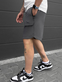 Pantaloni scurți Staff cargo vin gray