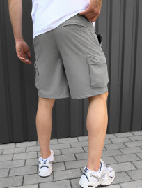 Pantaloni scurți Staff cargo sav gray