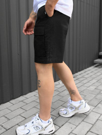 Pantaloni scurți Staff cargo bit black