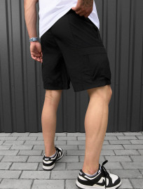 Pantaloni scurți Staff cargo fot black