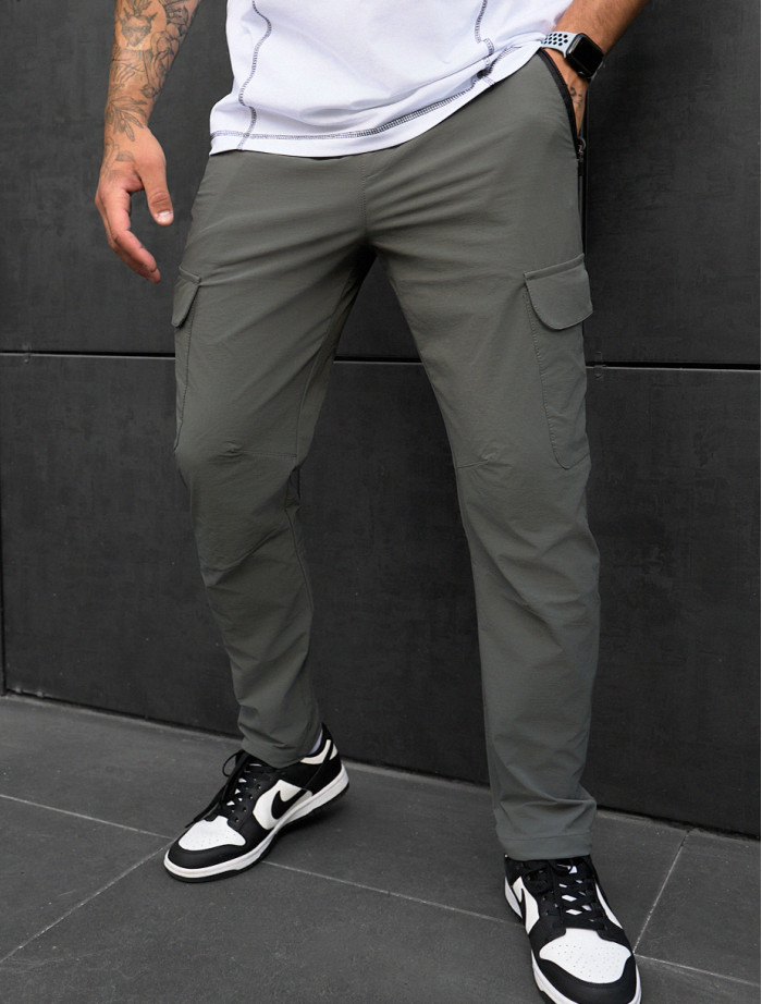 Pantaloni Staff cargo tam dark gray