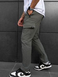 Pantaloni Staff cargo tam dark gray