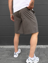 Pantaloni chinos scurți Staff bea gray
