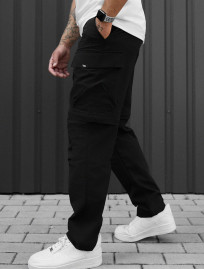 Pantaloni Staff cargo chi black