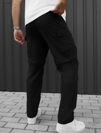 Pantaloni Staff cargo chi black