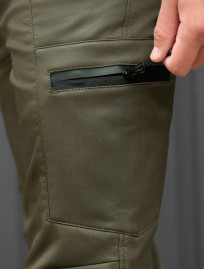 Pantaloni izolați Staff do cargo khaki fleece