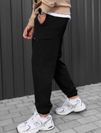 Pantaloni Staff cargo tri black