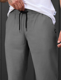 Pantaloni chinos Staff pli gray