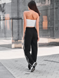 Pantaloni de damă Staff ti black reflective