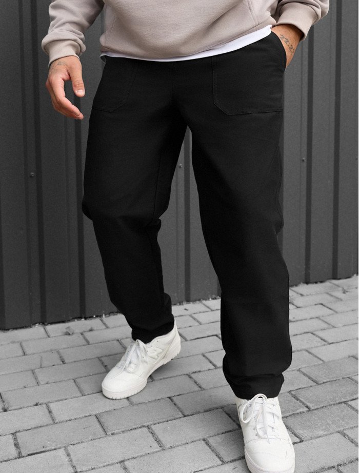 Pantaloni chinos Staff dez black