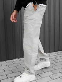 Pantaloni chinos Staff dez light gray