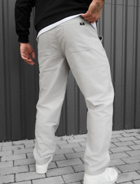 Pantaloni chinos Staff dez light gray
