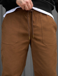 Pantaloni chinos Staff dez brown