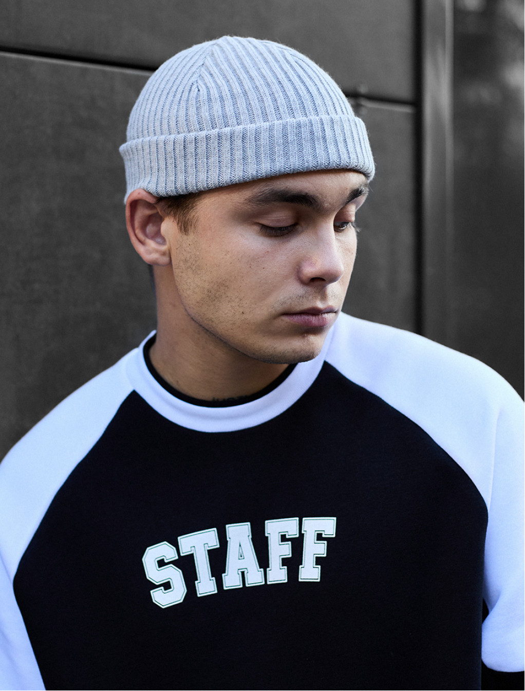 Șapcă bini Staff light gray