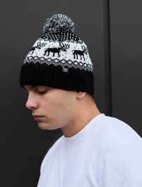 Șapcă Staff black & white pattern