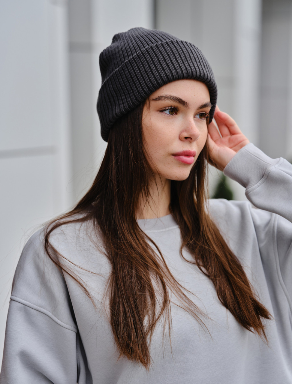 Șapcă de damă Staff 2 dark gray basic