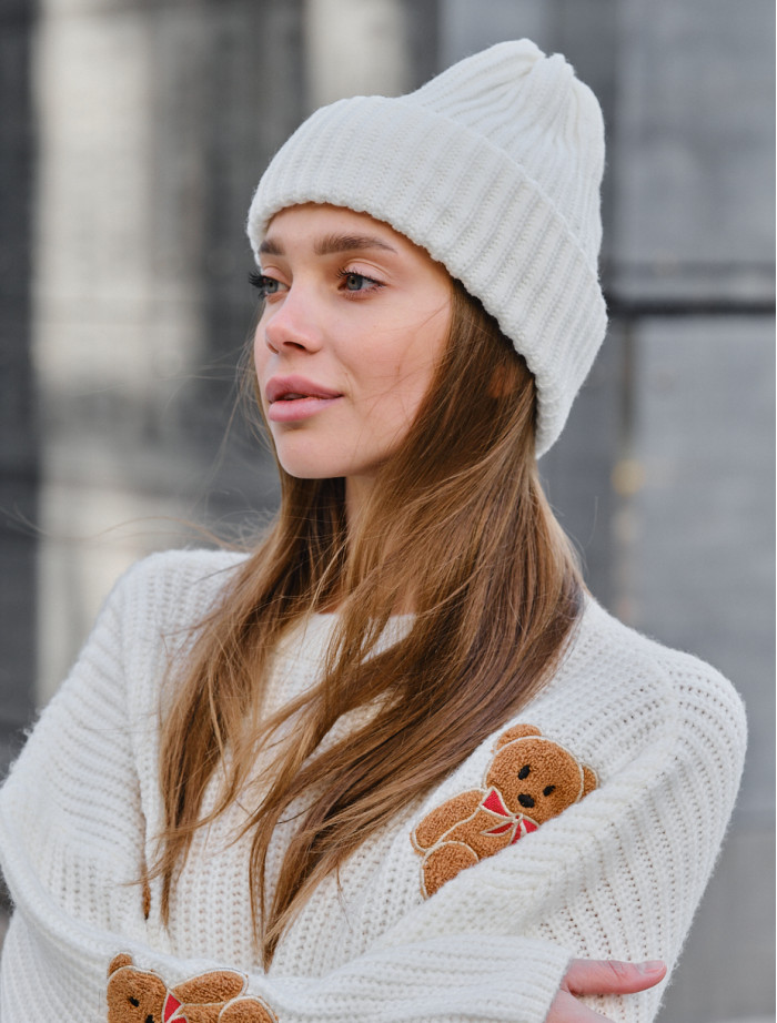 Căciulă de damă Staff 4 white