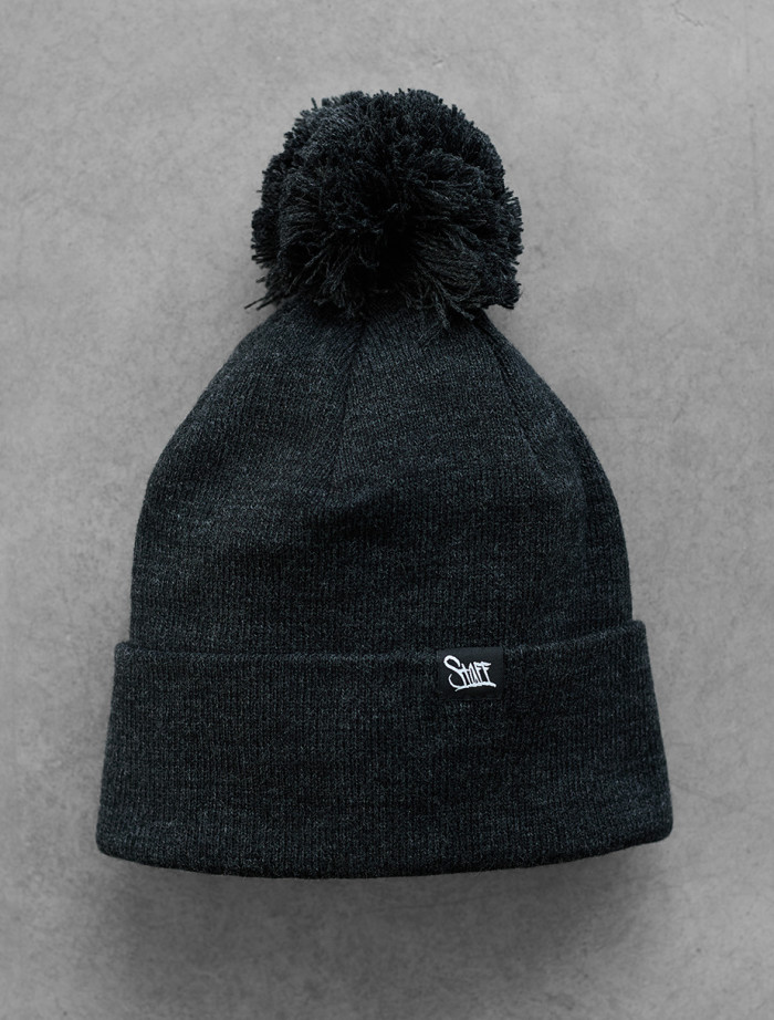Șapcă Staff graphite pompon