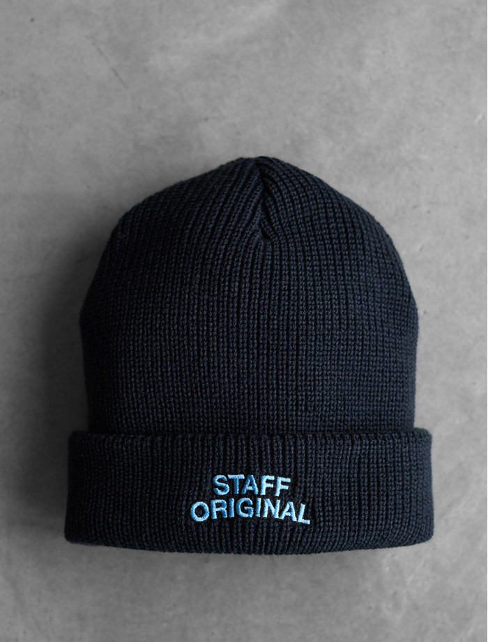 Căciulă Staff b12 navy logo