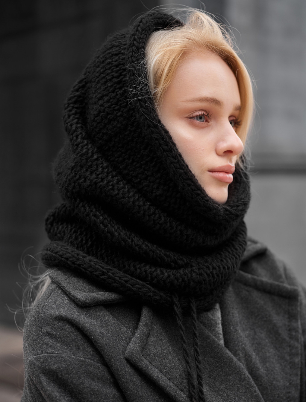 Fular de damă Staff black