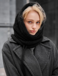 Fular de damă Staff black