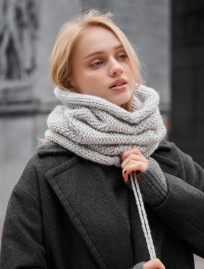 Fular de damă Staff gray
