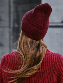 Căciulă de damă Staff 5 bordo