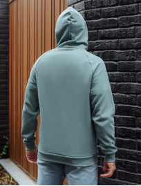 Hanorac Staff turquoise logo oversize fleece