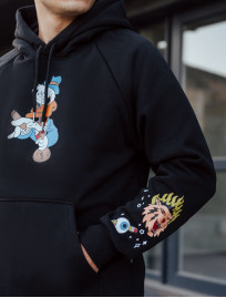 Hanorac Staff wake up oversize fleece