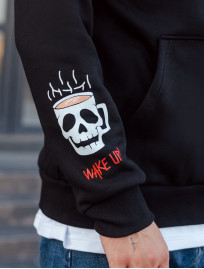 Hanorac Staff wake up oversize fleece