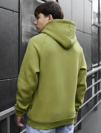 Hanorac Staff light green logo oversize fleece