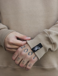 Bluză de trening Staff light brown basic fleece